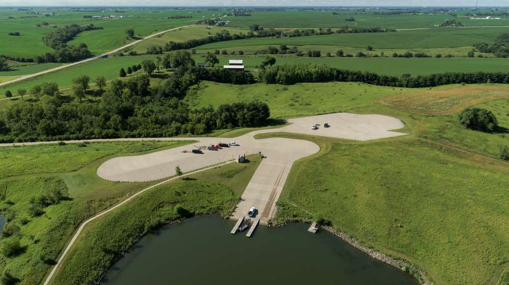Lost Grove Lake Lot Aerial Panorama