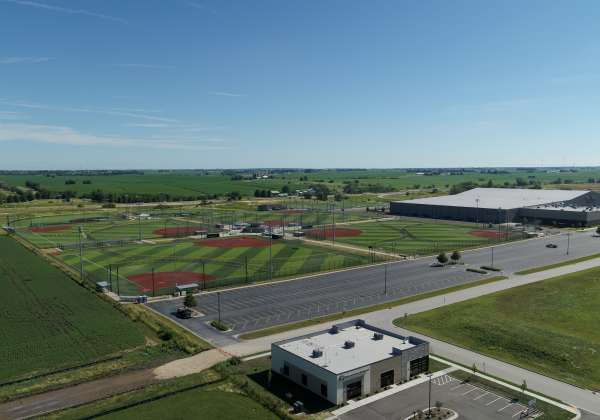 Thumbnail photo of TBK Bank Sports Complex Aerial View 3